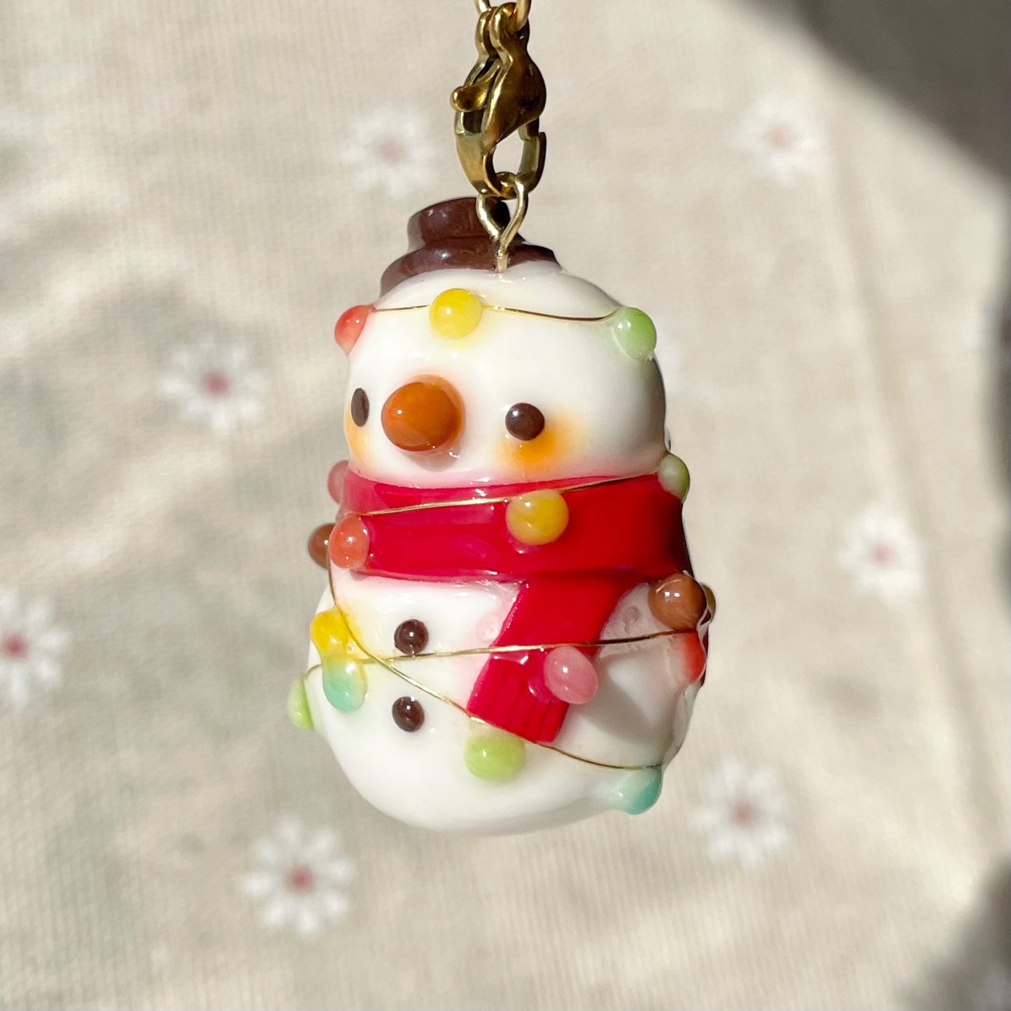 Christmas Light Snowman