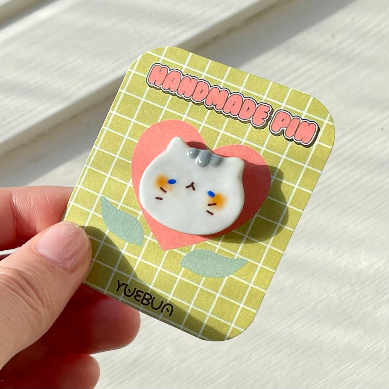 Cat Head Pins Set 1