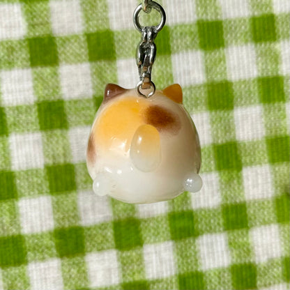 Chunky Calico Cat Charm