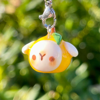 Lemon Lamb Head Charm