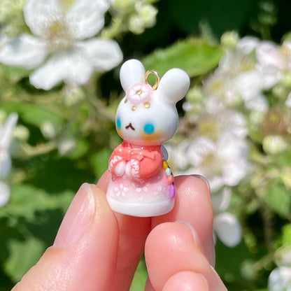 Hanbok Bunny Charm