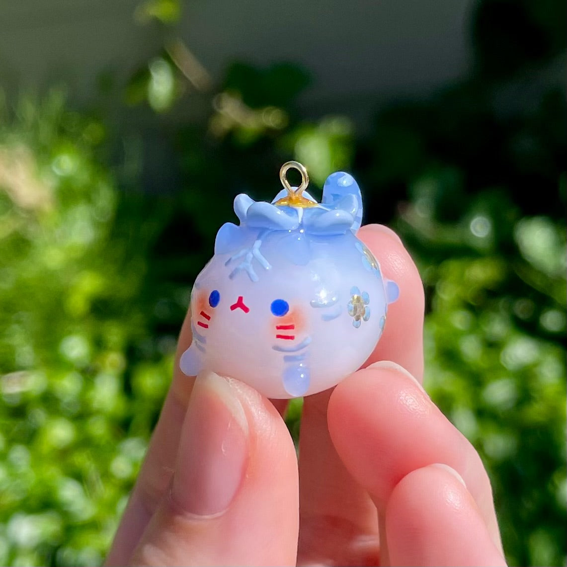 Chubby Blue Tiger Charm