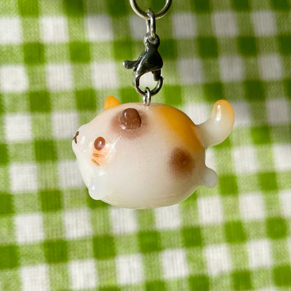 Chunky Calico Cat Charm