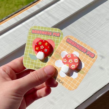 Mushroom Pins