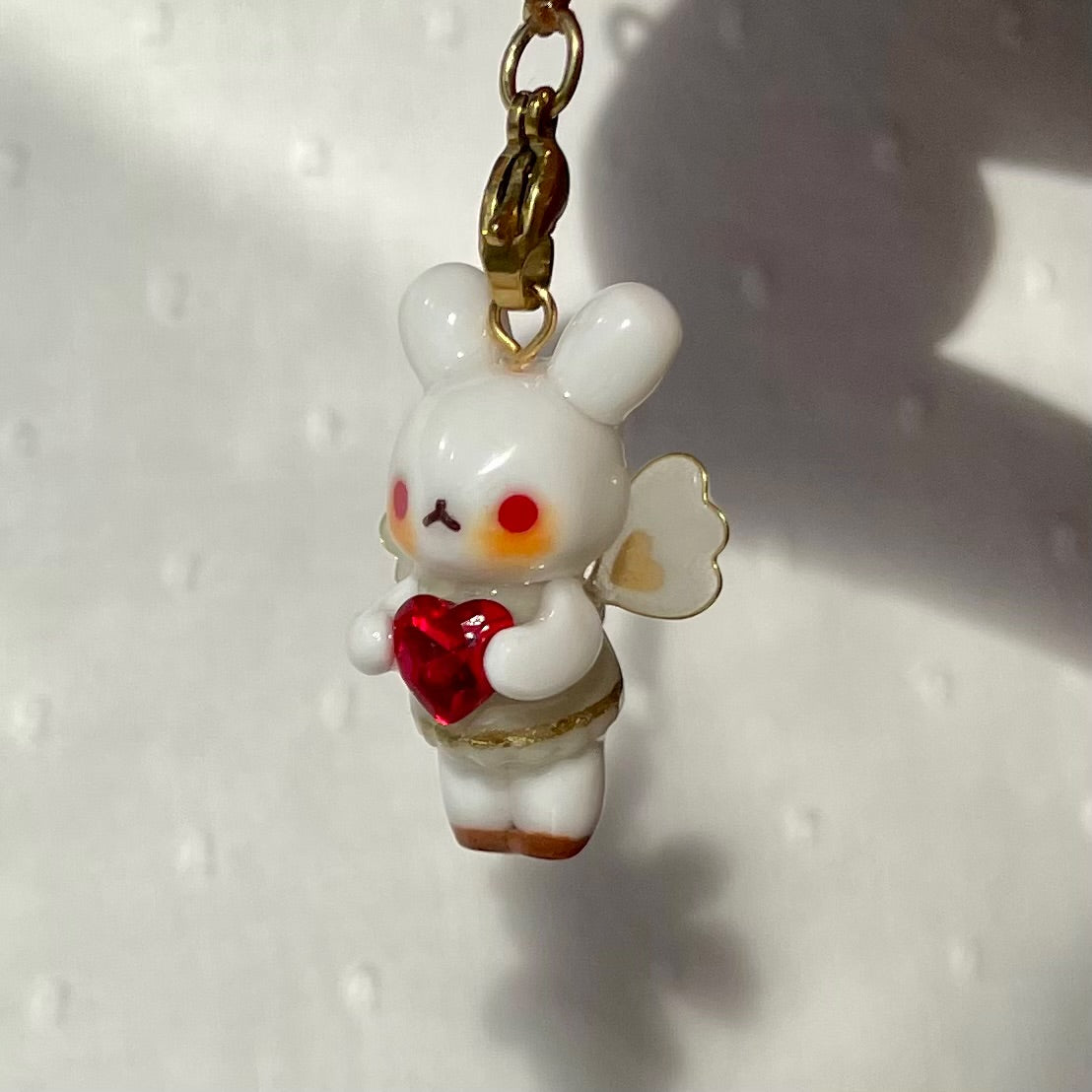 Bunny Angel Charm