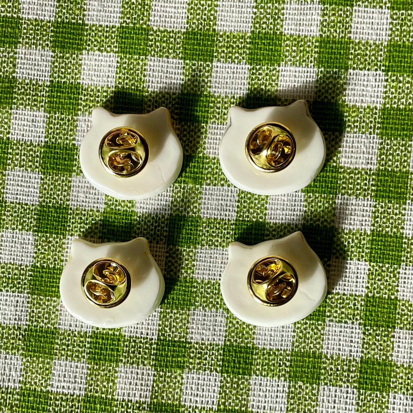 Cat Head Pins Set 2