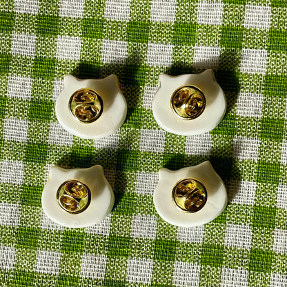 Cat Head Pins Set 2