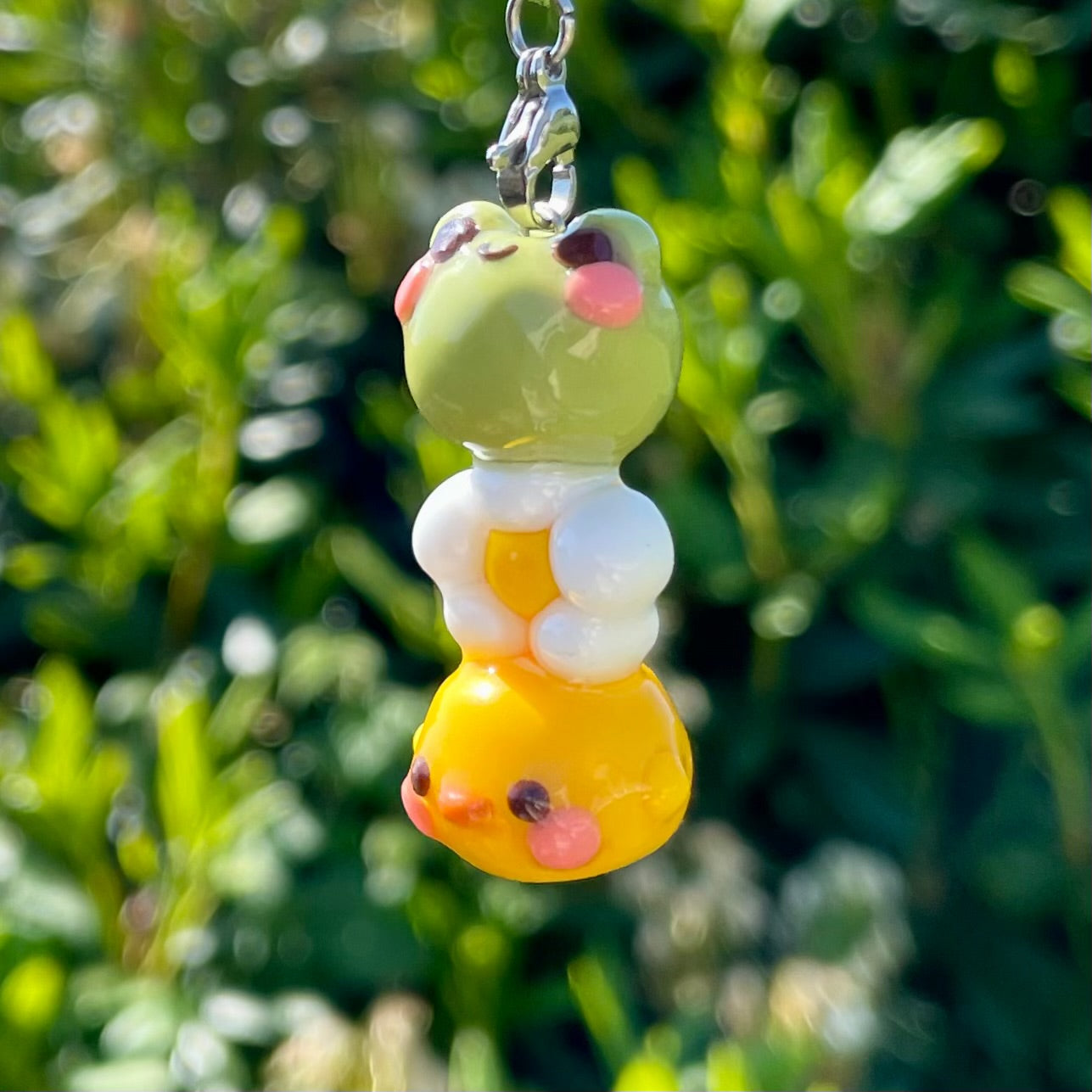 Frog Daisy Duck Charm