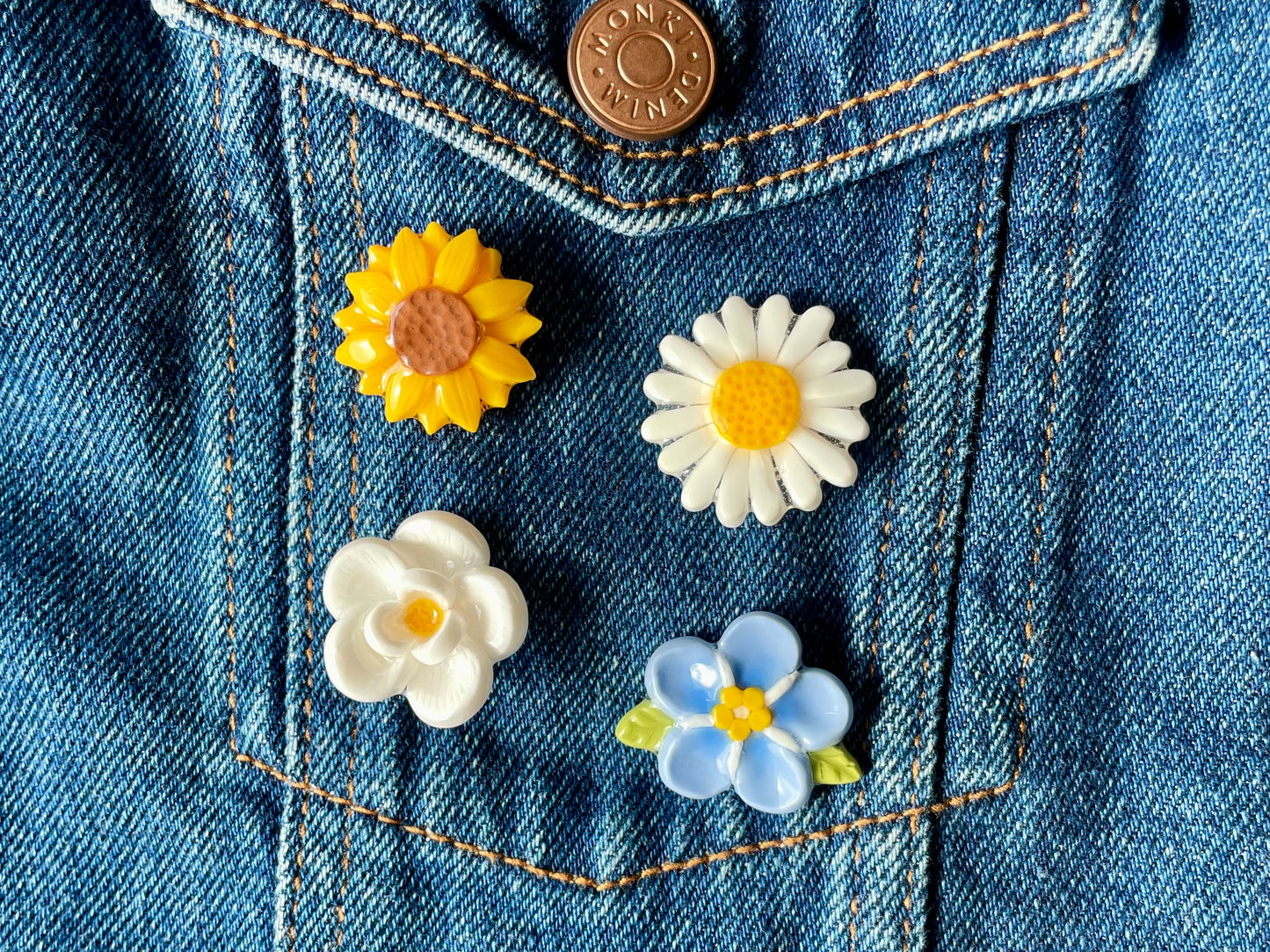 Flower Set 1# Pins