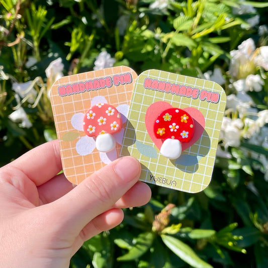 Mushroom Pins