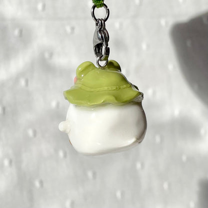 Frog Hat Duck Charm