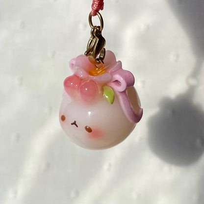 Coquette Mochi Bunny Charm