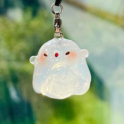 Clear Ghost Charm