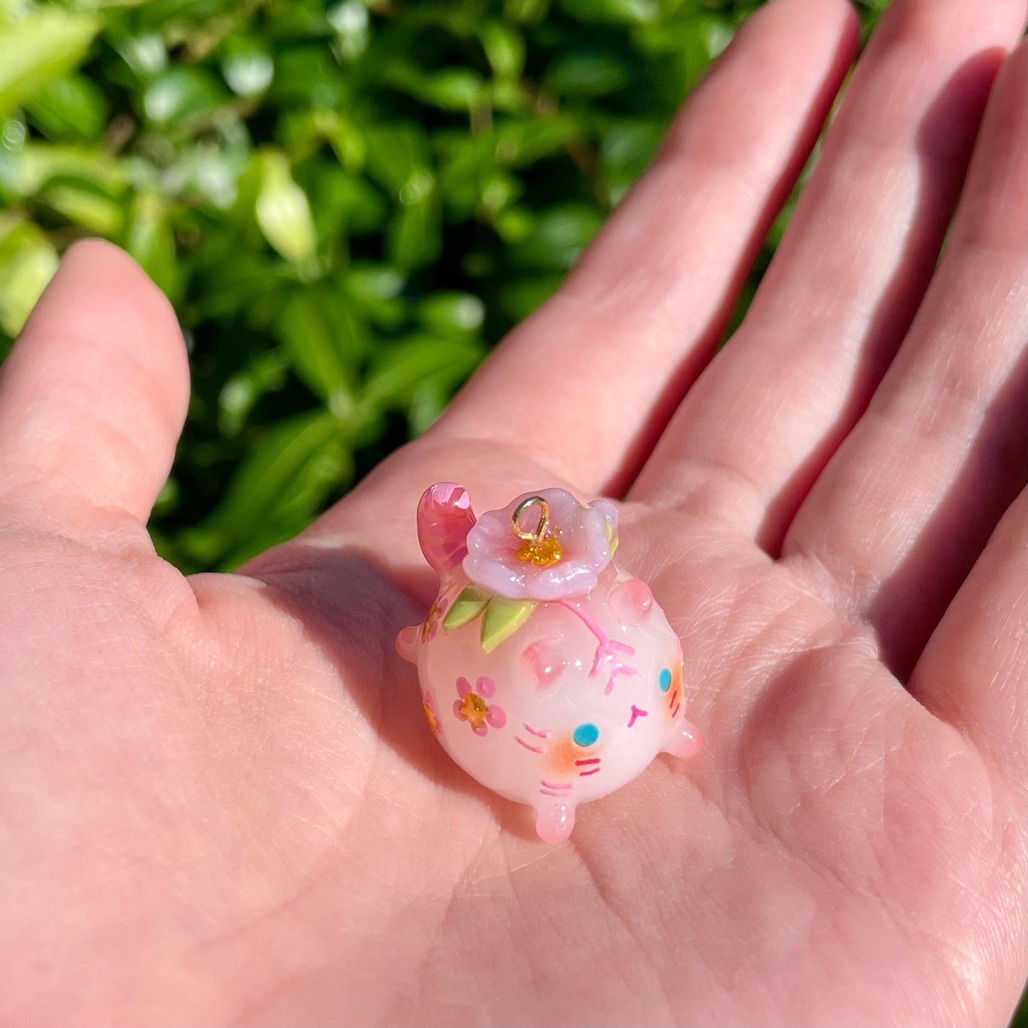 Chunky Pink Tiger Charm