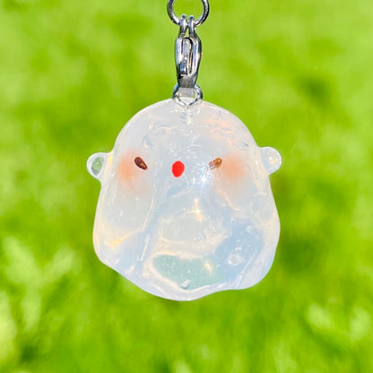 Clear Ghost Charm