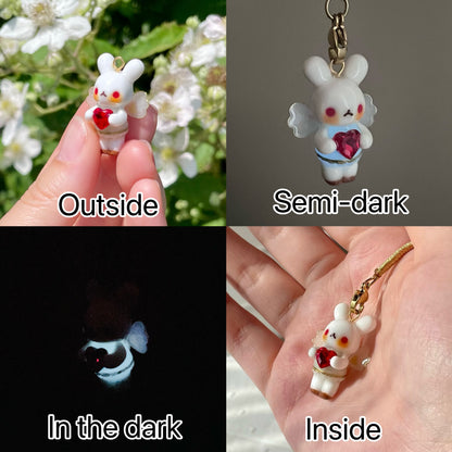 Bunny Angel Charm