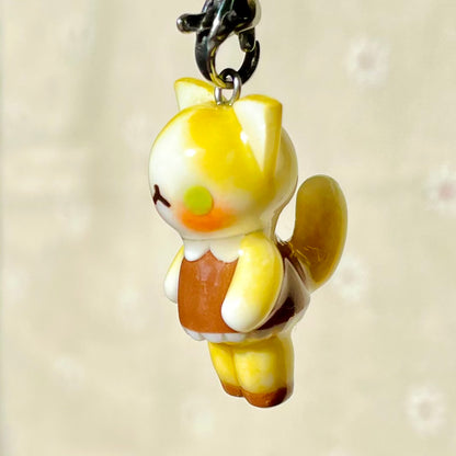 Yellow Cat Charm