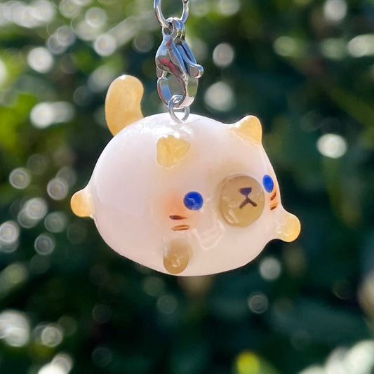 Chunky Siamese Cat Charm