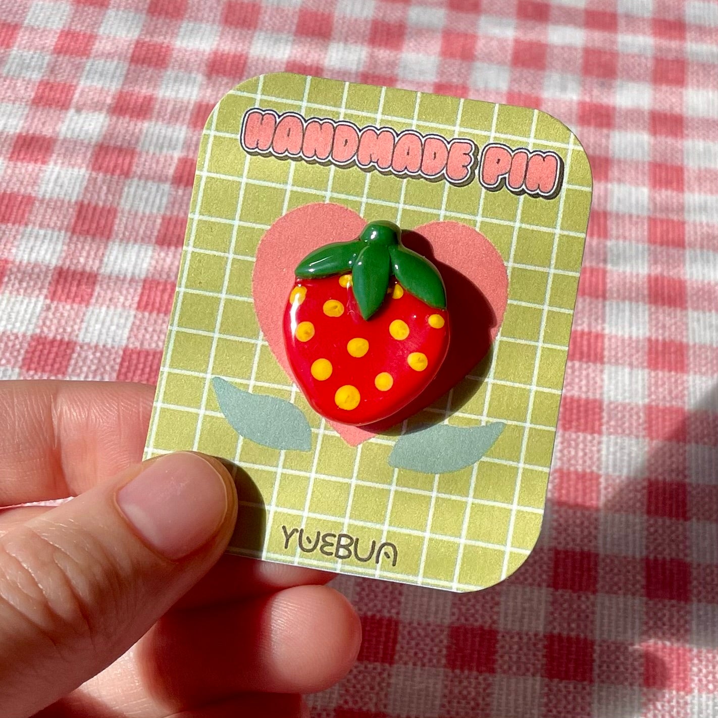 Strawberry Pins