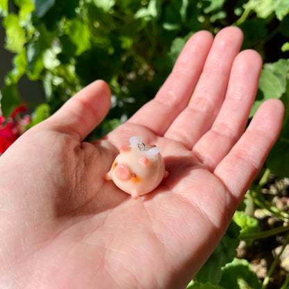 Chunky Flying Pig Charm