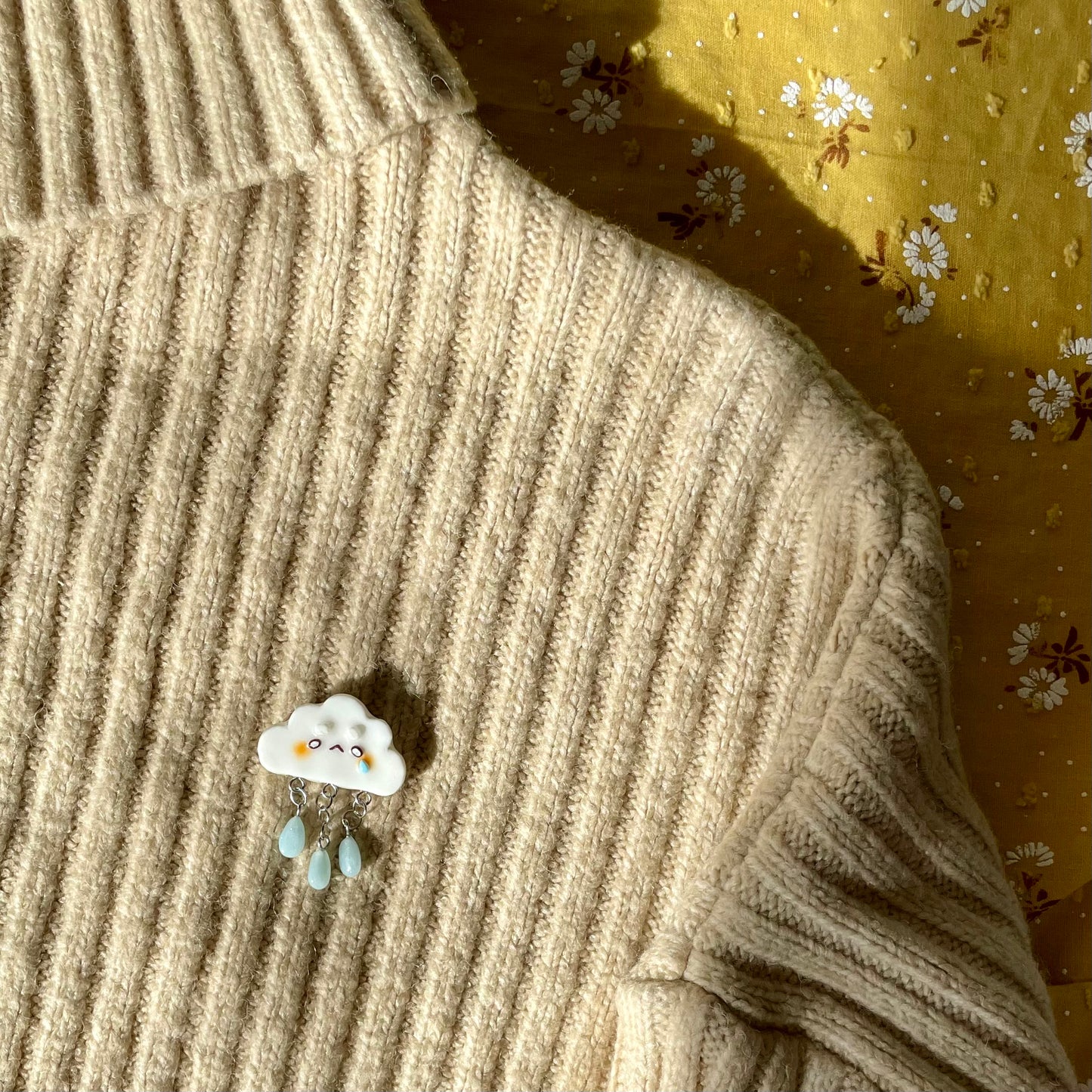 Rainy Cloud Pin