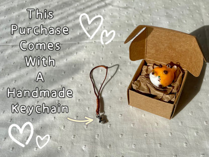 Chunky Fox Charm