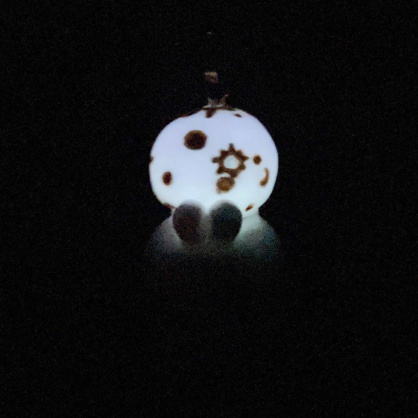 Glow in Dark Moon Bunny Charm