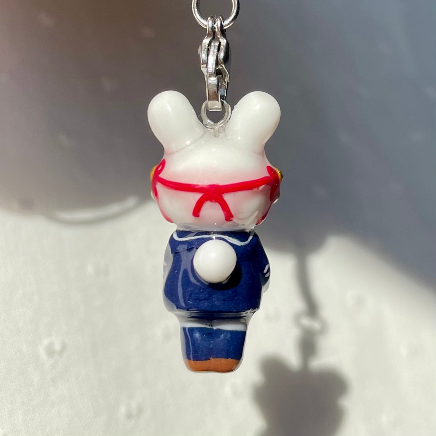 Fox Mask Bunny Charm