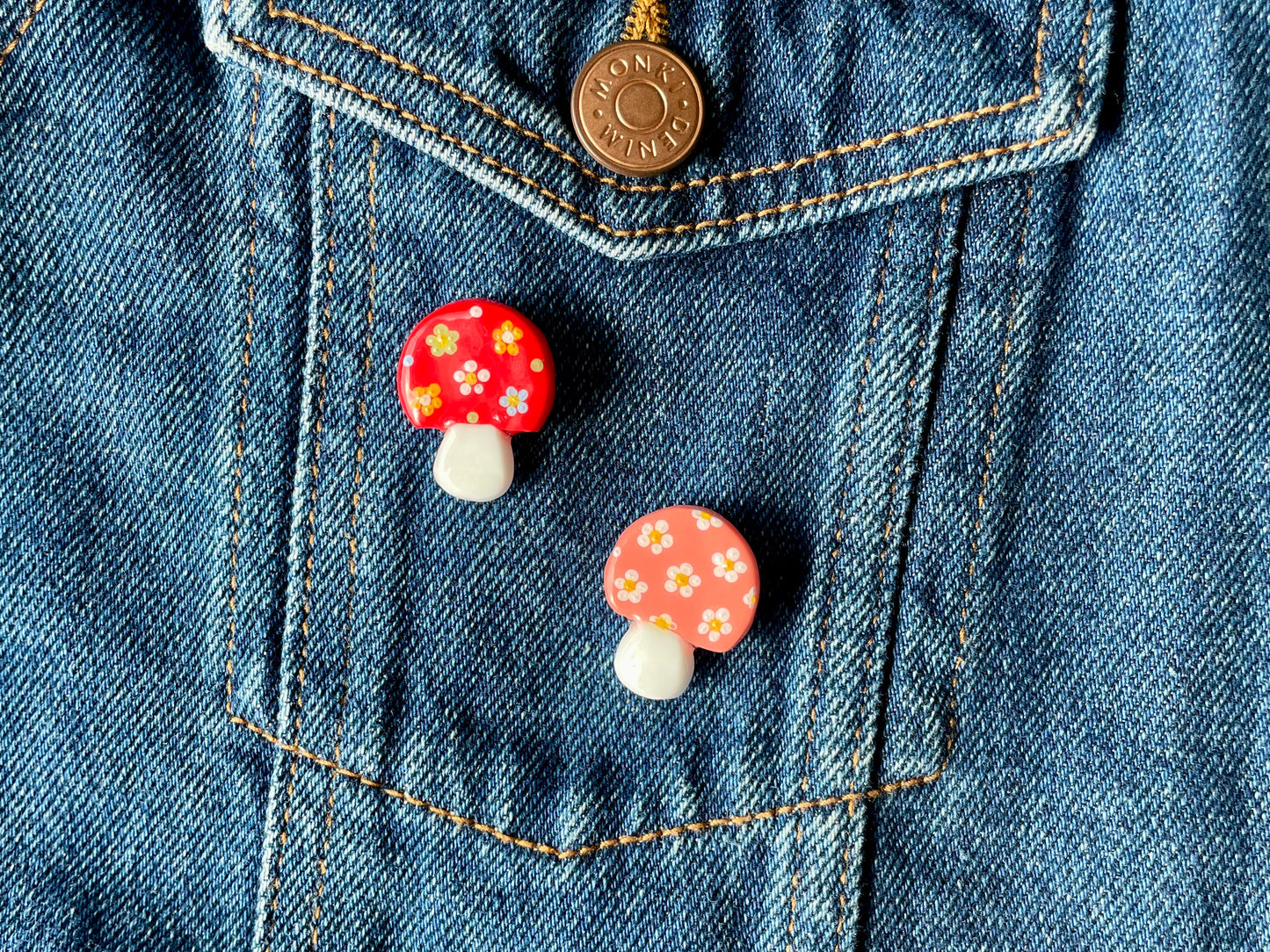 Mushroom Pins