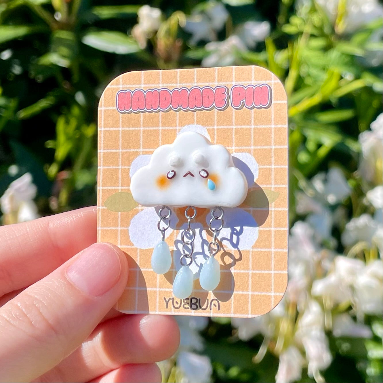 Rainy Cloud Pin