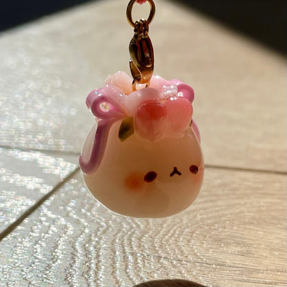 Coquette Mochi Bunny Charm