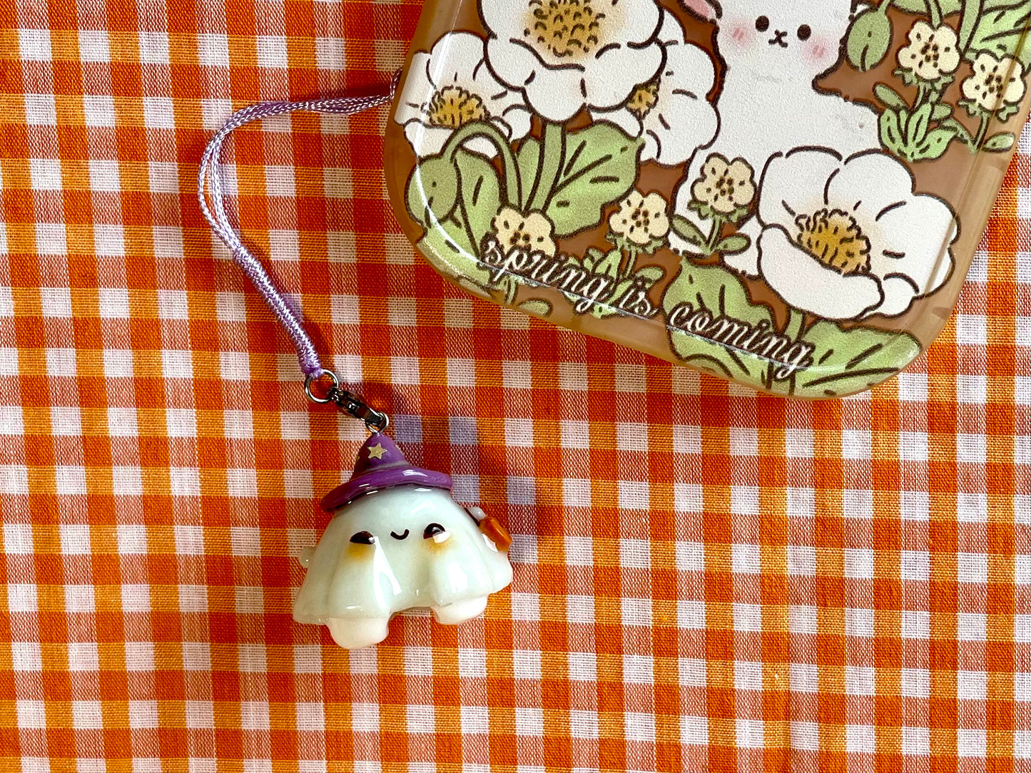 Trick or Treat Ghost Charm