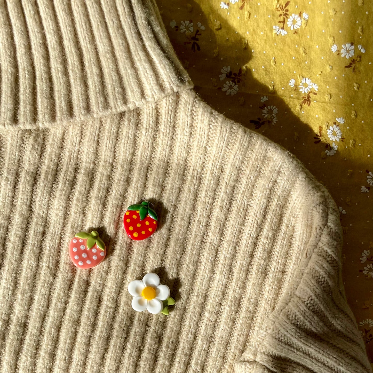 Strawberry Pins