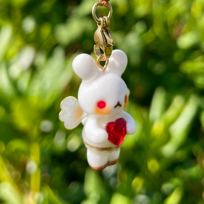 Bunny Angel Charm