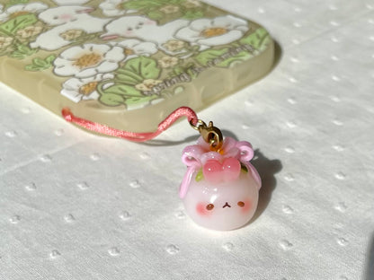 Coquette Mochi Bunny Charm