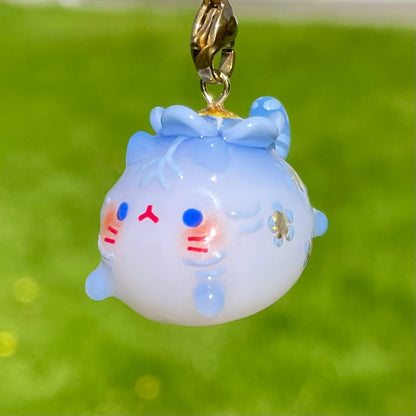 Chubby Blue Tiger Charm