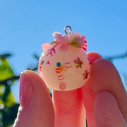 Chunky Pink Tiger Charm