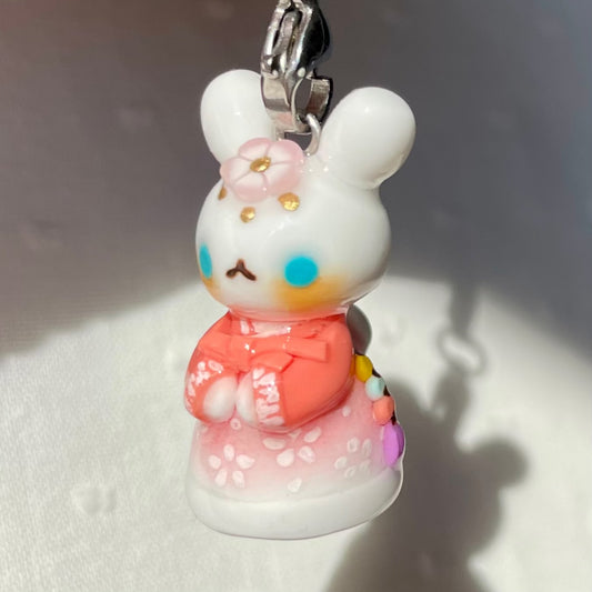 Hanbok Bunny Charm