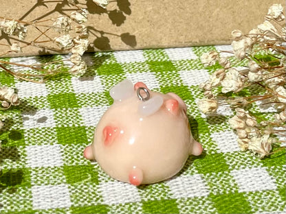 Chunky Flying Pig Charm