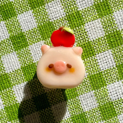 Apple Pig Pin