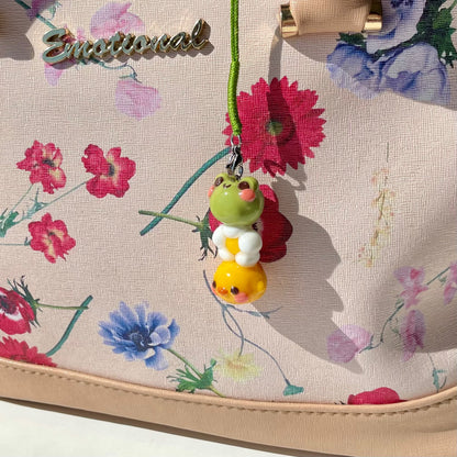 Frog Daisy Duck Charm