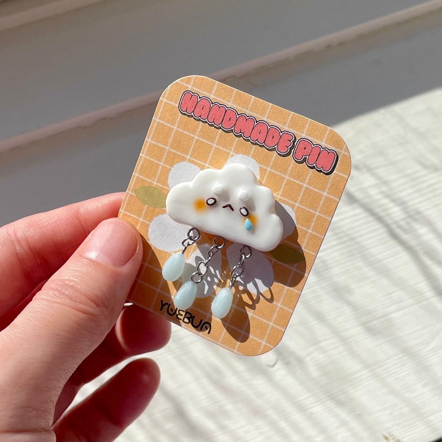 Rainy Cloud Pin