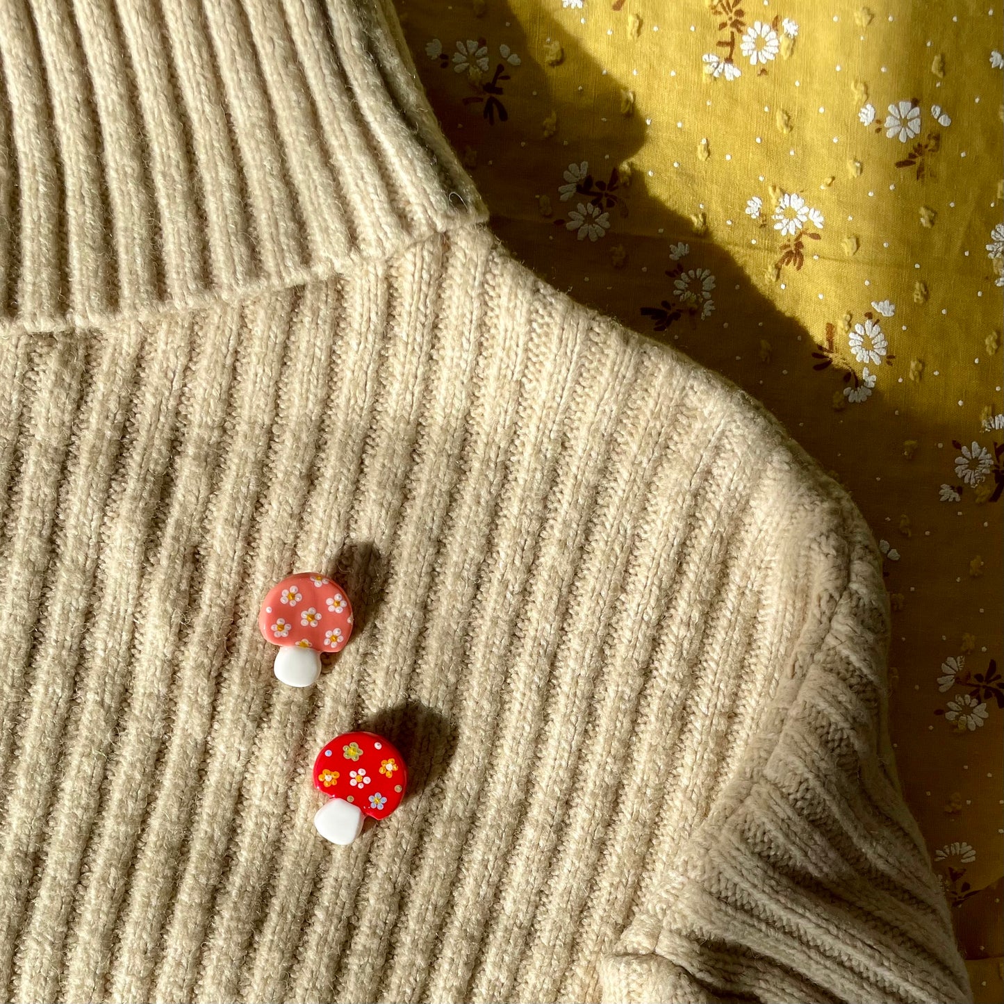 Mushroom Pins