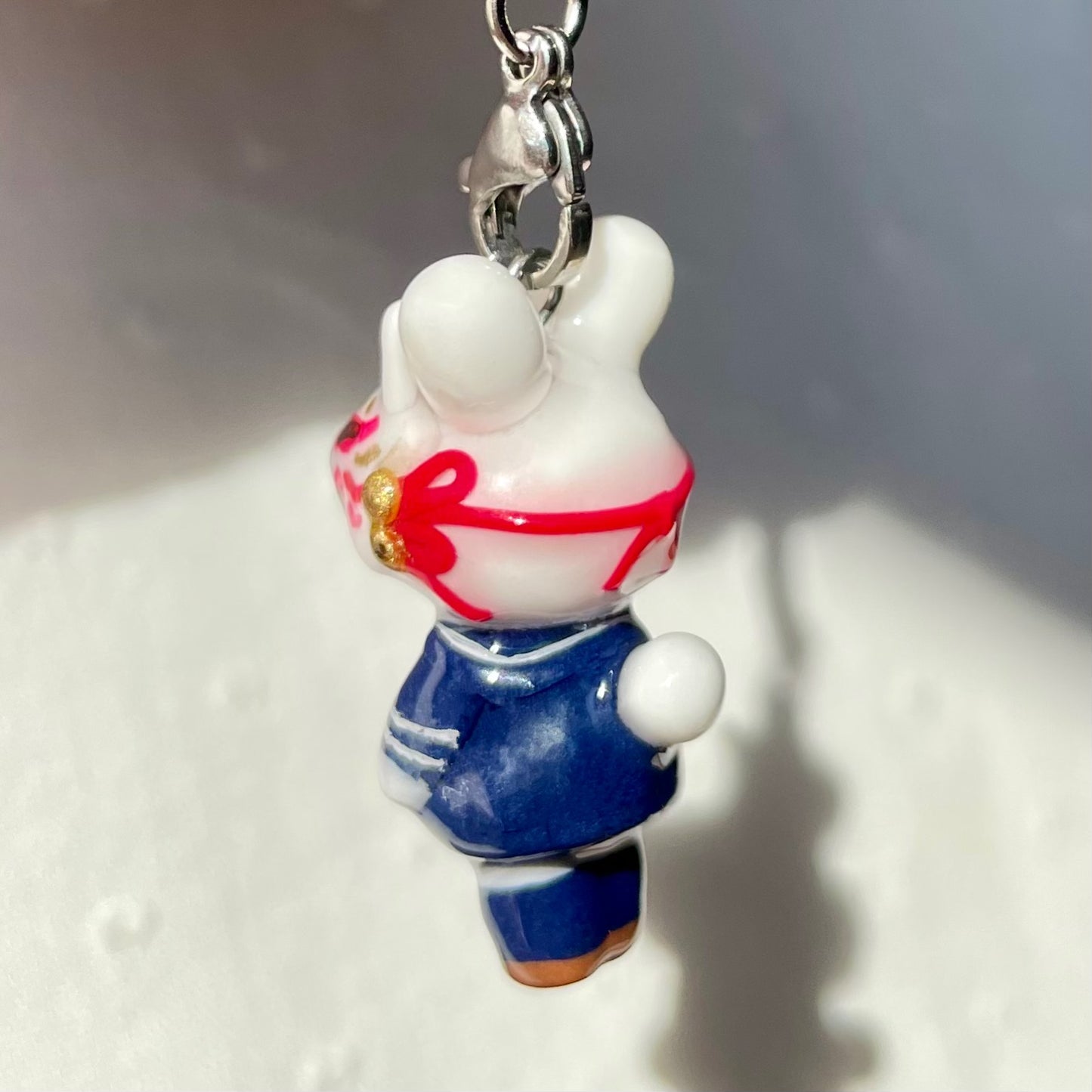 Fox Mask Bunny Charm