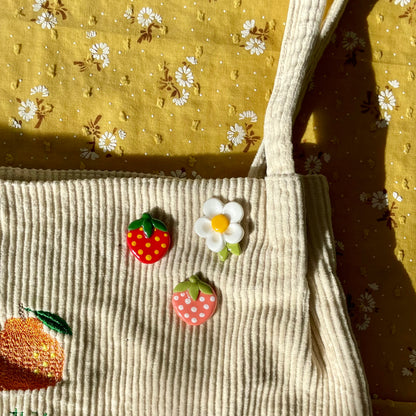 Strawberry Pins