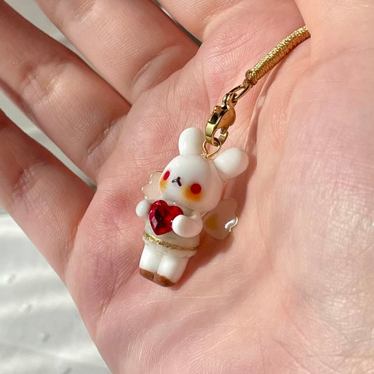 Bunny Angel Charm