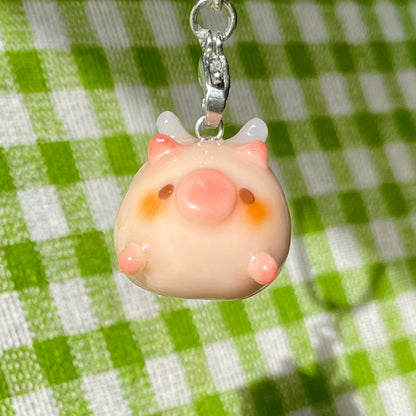 Chunky Flying Pig Charm