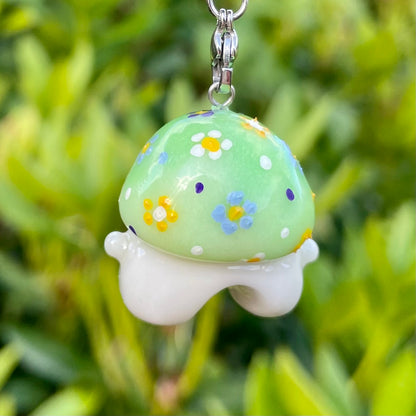 Glow In The Dark Poison Mushroom Charm