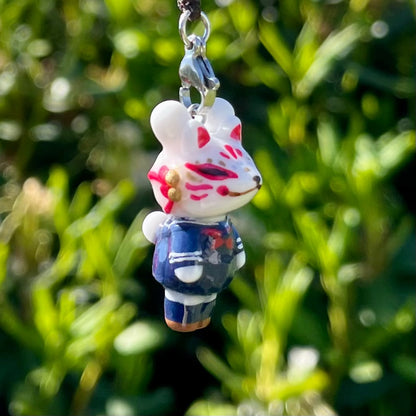 Fox Mask Bunny Charm