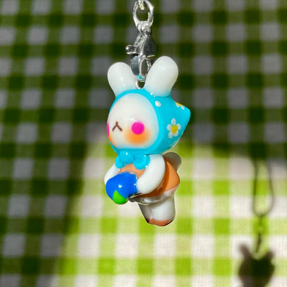 Blueberry Bunny Charm